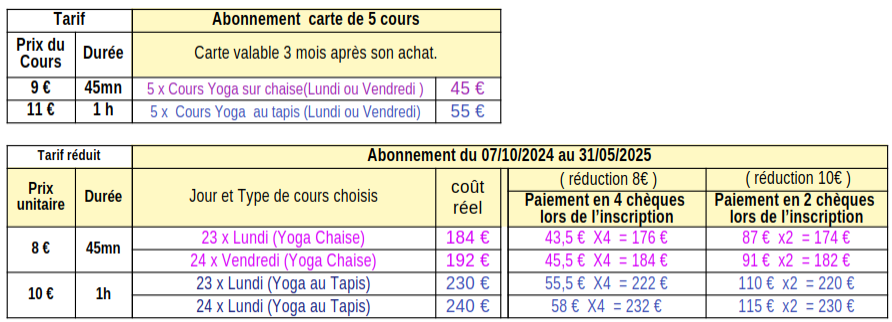 Tarifs-2024/2025